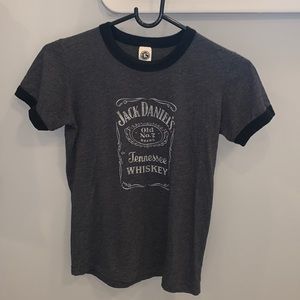 Distressed Jack Daniels Baby Tee